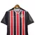 Camisa Santa Cruz I 24/25 - Torcedor Volt Masculina - Preta com listras em vermelho - GM Shirt | ARTIGOS ESPORTIVOS