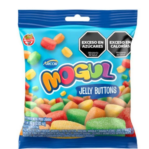 GOMITAS MOGUL JELLY BUTTONS 80 GR - comprar online