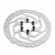 Disco De Freno Shimano Rt26 160mm 6 Tornillos - comprar online