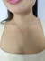 Conjunto Semijoia Redondo pequeno Com Pedras de Zircônia - comprar online