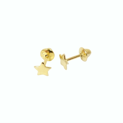 Brinco infantil tarraxa baby estrela - comprar online