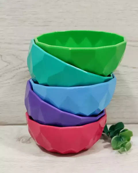 Bowl Facetado grande - comprar online