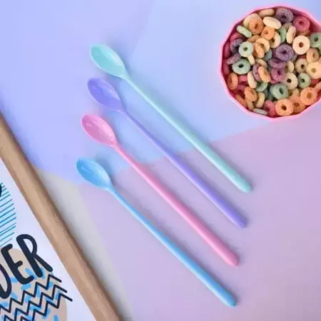 Set Bolsa - Cucharas Largas x 6 "Línea Pastel" - comprar online