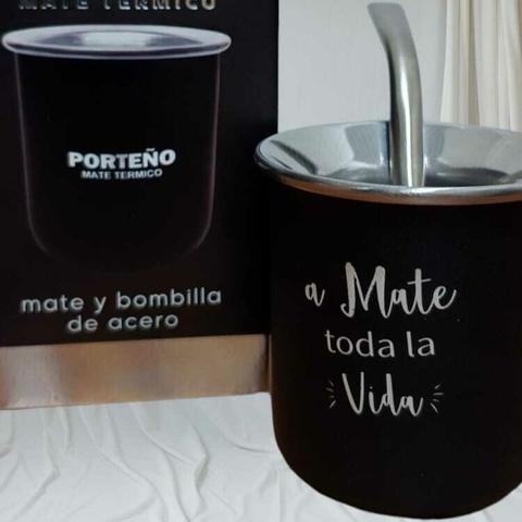 Mate Grabado "aMate toda la Vida" - comprar online