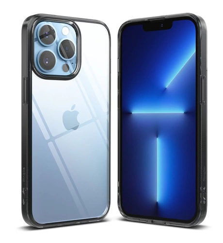 Funda Ringke Para iPhone 13 Pro Max Fusion Smoke Black