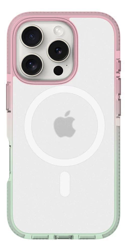 Funda Prodigee Para iPhone 16 Pro Flow Blush Frost Magnetek