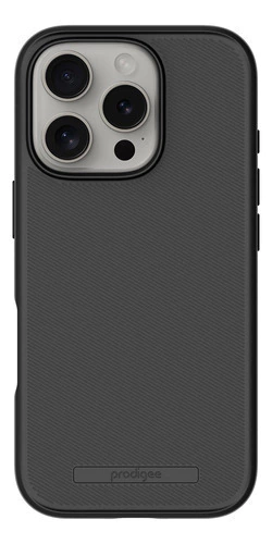 Funda Prodigee Para iPhone 16 Pro Solid Black Magneteek