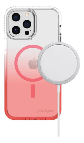 Funda Prodigee Para iPhone 13 Pro Max Flow Blush Magnetic