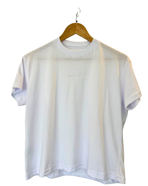 Remera Baby Tee Blanco - comprar online