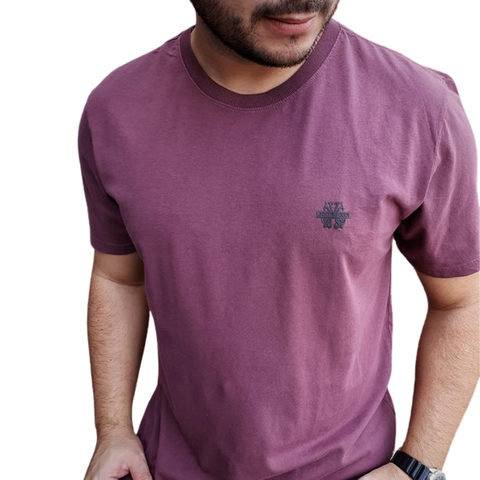 Camiseta John John Bordô