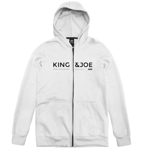 Jaqueta Moletom King&Joe Assinatura Off White