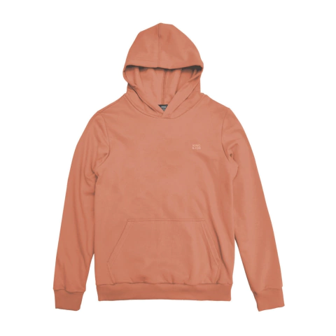 Blusa Moletom King&Joe C/ Capuz Terracota