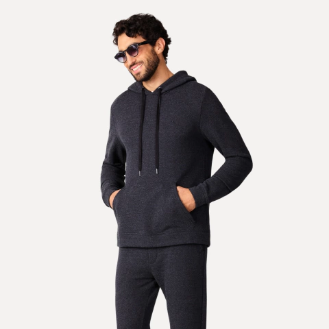 Blusa Reserva Moletinho C/ Capuz Preto - comprar online