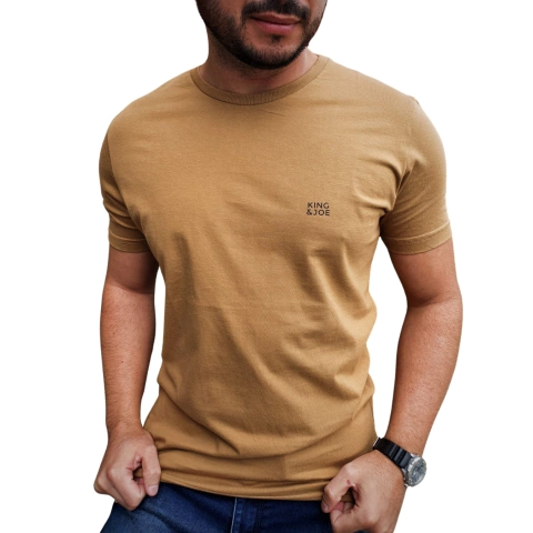 Camiseta King&Joe Ocre