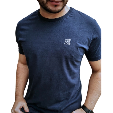 Camiseta King&Joe New Basic Marinho