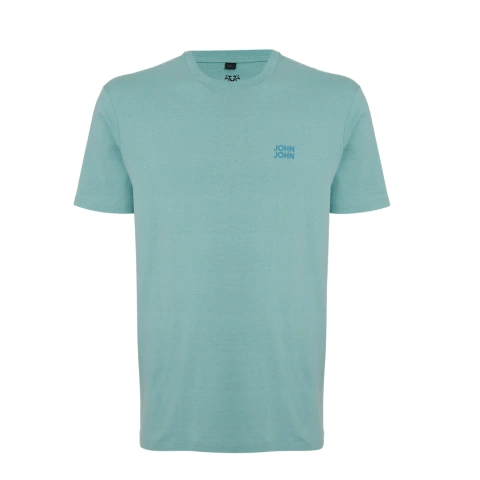 Camiseta John John Transfer Verde Claro