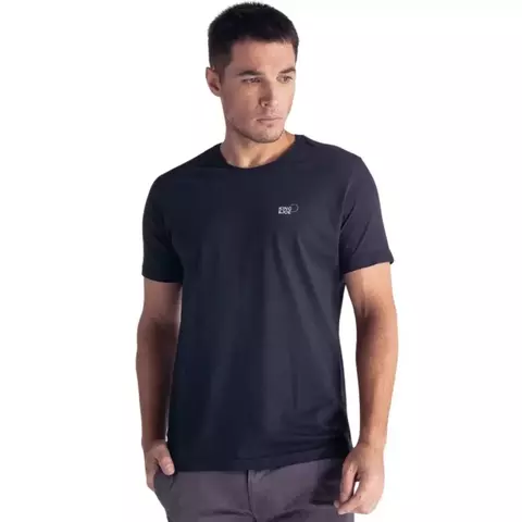 Camiseta King&Joe Pima Touch Preto