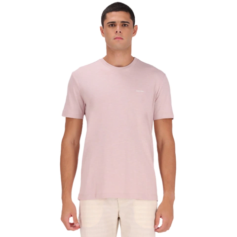 Camiseta Calvin Klein Flame Rosa Claro