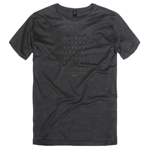 Camiseta King&Joe Vinhos Preto