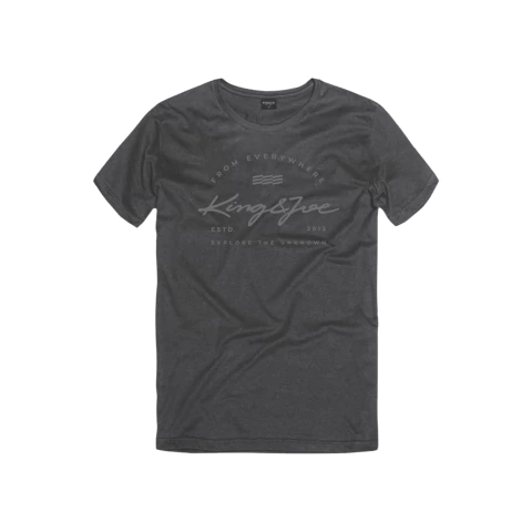 Camiseta King&Joe Explore The Preto