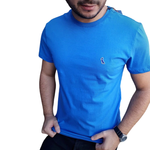 Camiseta Reserva Jeans Patch Azul Royal
