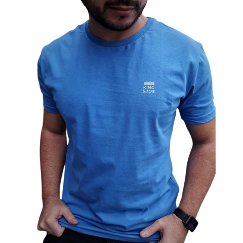 Camiseta King&Joe New Basic Azul