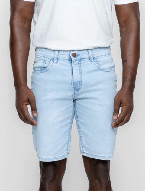 Bermuda Jeans King&Joe Light Blue