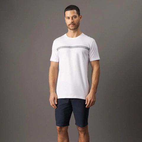 Camiseta Calvin Klein Palito Gel Branco