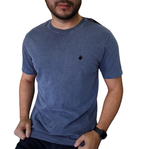 Camiseta Von der Volke Stone Azul Escuro