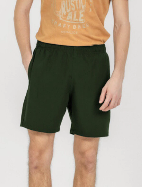 Shorts Praia King&Joe Verde Escuro