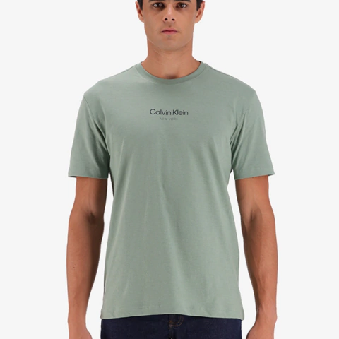 Camiseta Calvin Klein Flame New York Verde