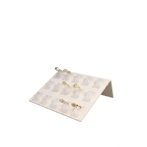 Rampa de acrílico para 15 anillos