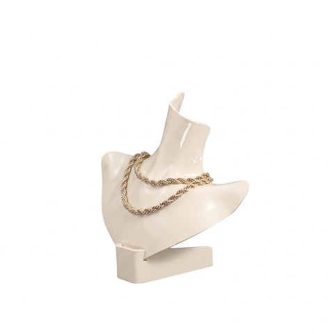 Cuello torso de acrílico para gargantilla o collar