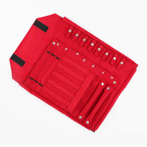 Manta fina Vinipiel interior rojo mixta mediana - comprar en línea