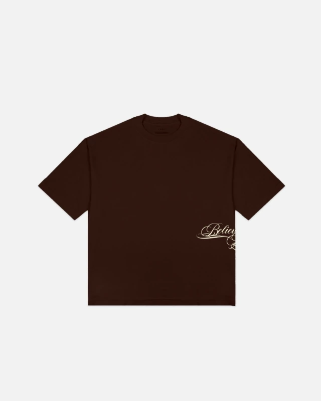 Camiseta Versi Signature Marrom - Comprar em Versi