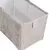 CAJA PLEGABLE FORRADA EN TELA BREST DARK GRIS S - comprar online