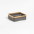 CESTO ORGANIZADOR GRIS BAMBOO X3 DIVISIONES 25X26X9CM en internet