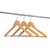 SET PERCHA DE MADERA NATURAL SIMPLE X3 - comprar online