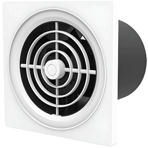 Extractor De Aire Baño Cocina Blanco 150mm 6 Pulgadas