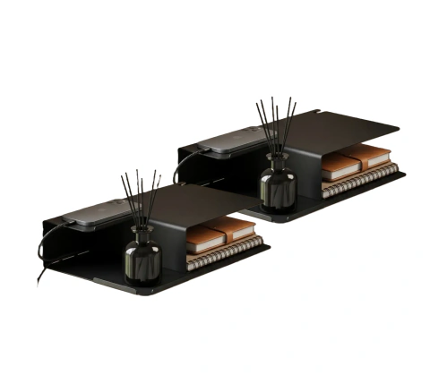 Mesa de Luz flotante metálica para pared