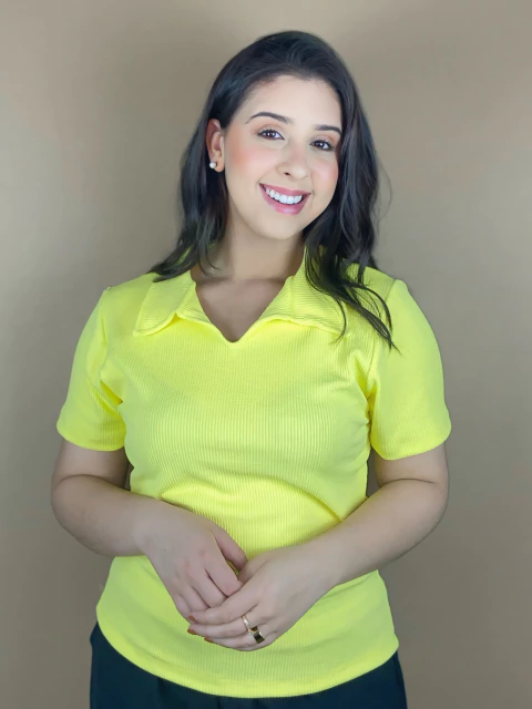 POLO JADE AMARELO MANTEIGA - comprar online