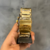 RELOGIO BVLGARI CLASSIC DOURADO FUNDO BRANCO BANHADO A OURO - Sintonia Gold