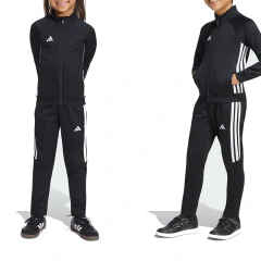Conjunto Infantil Unissex Adidas Agasalho Essentials Tiro - Preto