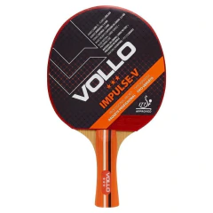 Raquete de Tênis de Mesa Vollo Ping Pong Impulse-V Laranja