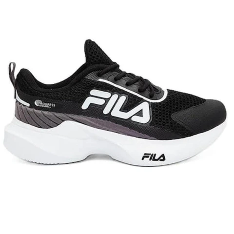 Tênis de Corrida Infantil Fila Progress Preto - F04K