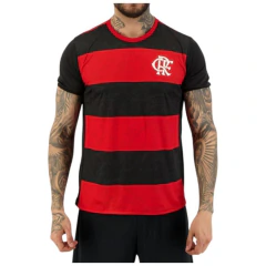 Camiseta Masculina Braziline Flamengo Speed Vermelha - 0010