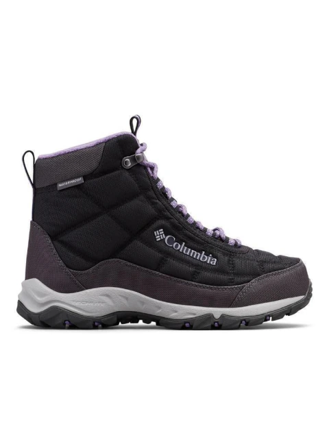 Bota de Trilha Feminina Columbia Firecamp Boot Preta Purple - 2099