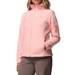 Jaqueta de Trilha Feminina Columbia Fleece Fast Trek II Salmão 1465351