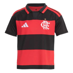 Camiseta Infantil Menino Adidas Flamengo Vermelha - JZ8872