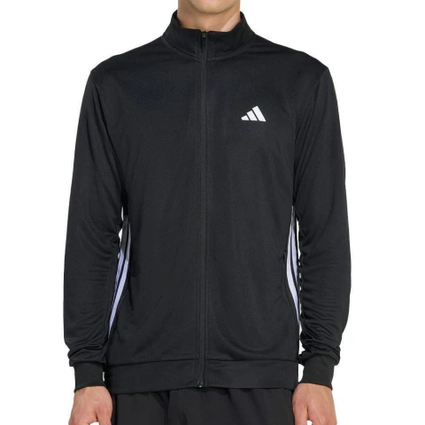 Jaqueta de Treino Masculina Adidas Allset 3 Listras Preto - KA3481